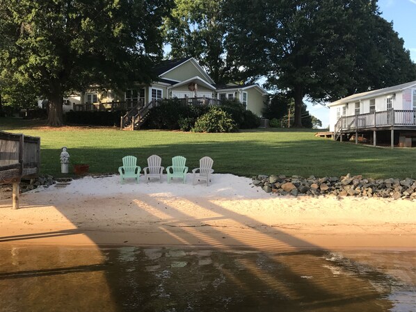 View of Beach Area & House from Pier