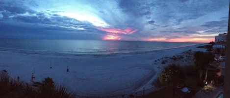 Dramatic sunsets - 
View from your condo balcony.