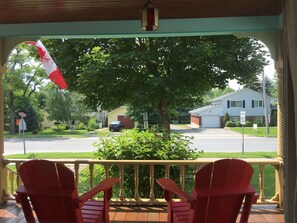 Enjoy long Summer days on the porch !