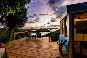 Sunrises and sunsets on deck are amazing!