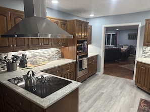 Newly remodeled kitchen