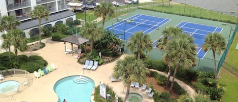 Pool from balcony....