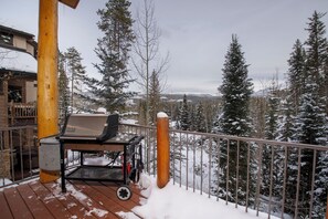 SWP 12 Yukon BBQ grill on deck