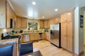 Spacious kitchen