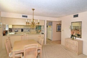 Dining room table with plenty of seating