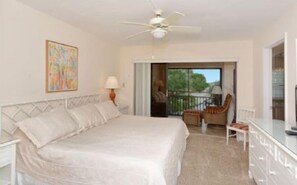 King Bed in Master Bedroom 