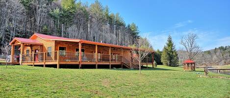 Large Front Yard Overlooking the River