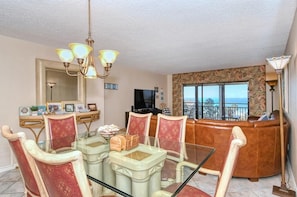 Light and bright living area