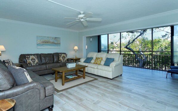 Living Area with Sleeper Sofa