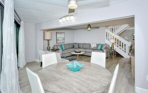 Open floor plan 