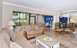 Living, Dining and Glass/Screen Enclosed Lanai