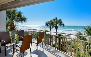 Beach front unit, just steps away