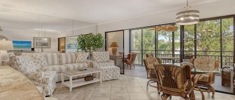 Open concept living area