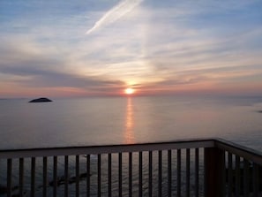 sunrise from Deck