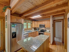 Kitchen--- Granite Counter-tops, Stainless Steel