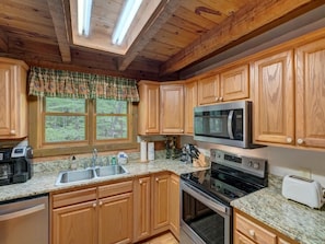 Kitchen--- Granite Counter-tops, Stainless Steel