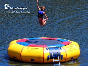 Amazing 15' Island Hopper Water Trampoline