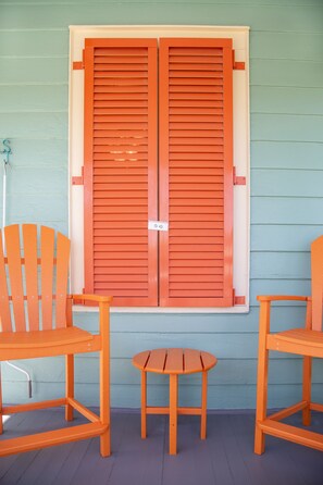 Front porch seating
