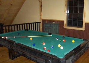 Enjoy a game of Pool on the Balcony