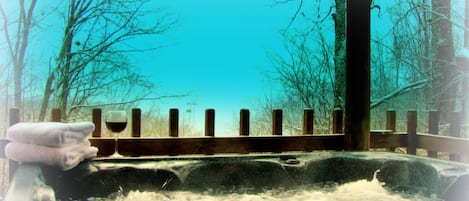 Hot tub, Grandview,
Gatlinburg Cabin