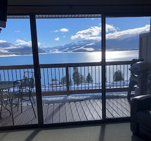 Amazing view from deck!