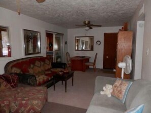 TV/Wood Stove Room