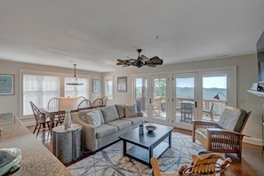 Living Room--- Open Floor Plan, Bright & Inviting
