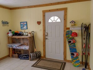 We have snowshoes you can borrow and other snow sleds