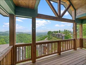 Mountain View from Deck Area