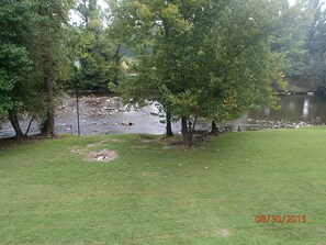 Back Yard from porch