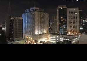 Night view at the balcony 