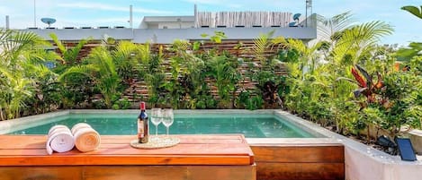 Sip a cocktail & just breathe on your private rooftop!