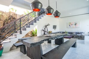 4 Bedroom villa with rice paddy views