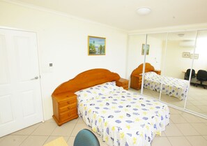 Main bedroom with air con