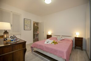 Master bedroom with double bed