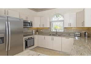 Well equipped modern kitchen 