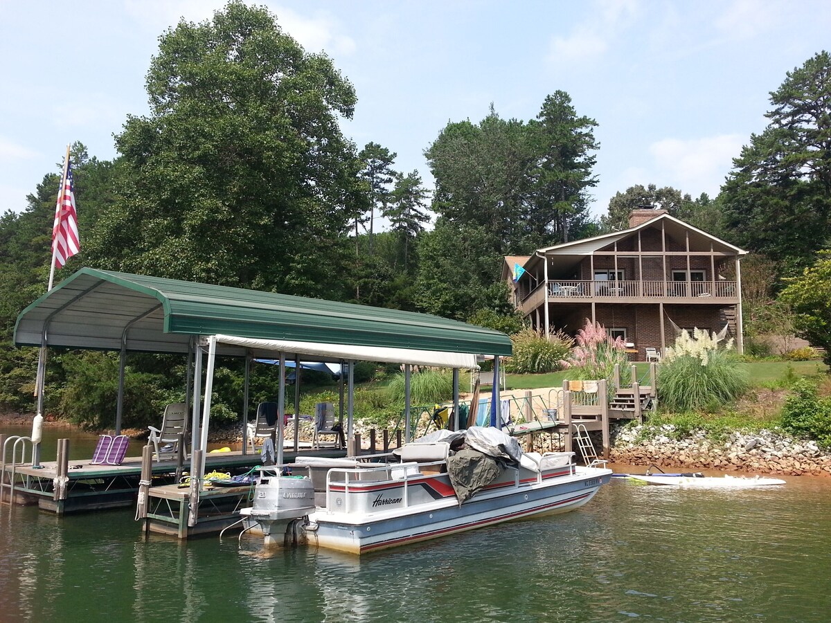 June Discounted Rates! Waterfront Home w/ Covered Dock, 2 Decks, & Pet Friendly