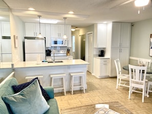 Updated kitchen with lots of storage!