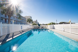 Large crisp clean pool! Available and Maintained 12 months 