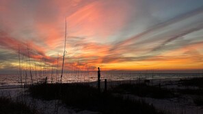 Beautiful sunsets from back deck!