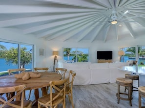 Stunning Living Room and Open Living