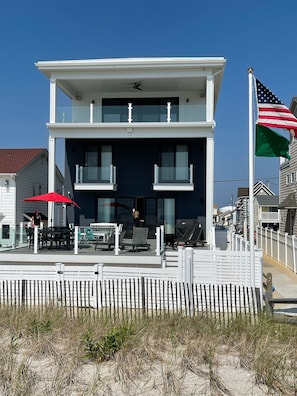  House view from the dunes