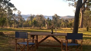 Front lawn with view.