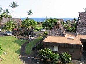 Listen to the ocean and watch for whales from the lanai