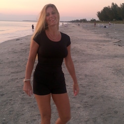me at the beach what a great walking beach