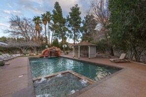 Pool, Spa and Gazebo