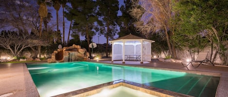 Pool, Spa and Gazebo