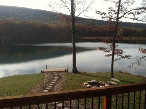 Beautiful view from deck 