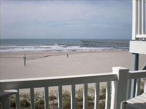 View from the deck of the condo