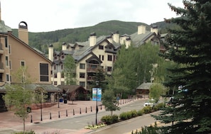 View of Beaver Creek Village and Mountains from the deck